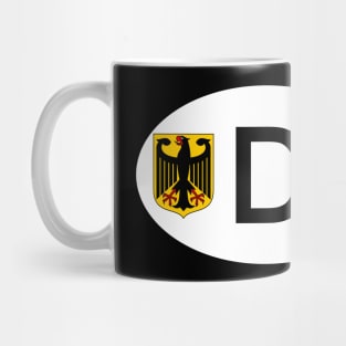 Germany car country code Mug